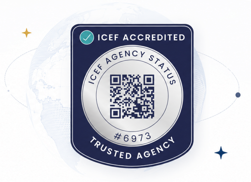 ICEF Accredited Agency #6973